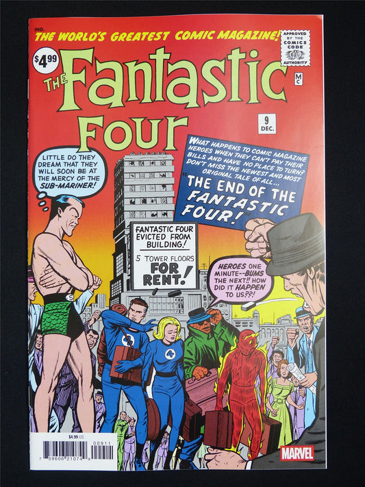 The FANTASTIC Four #9 Facsimile - Nov 2025 Marvel Comic #3Z9