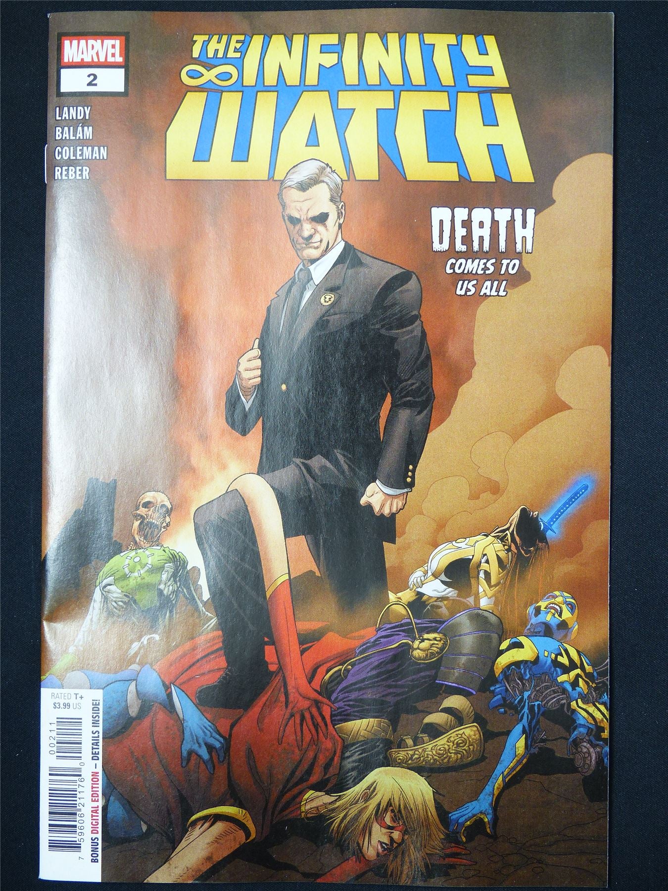 The INFINITY Watch #2 - B&B Apr 2025 Marvel Comic #9IL