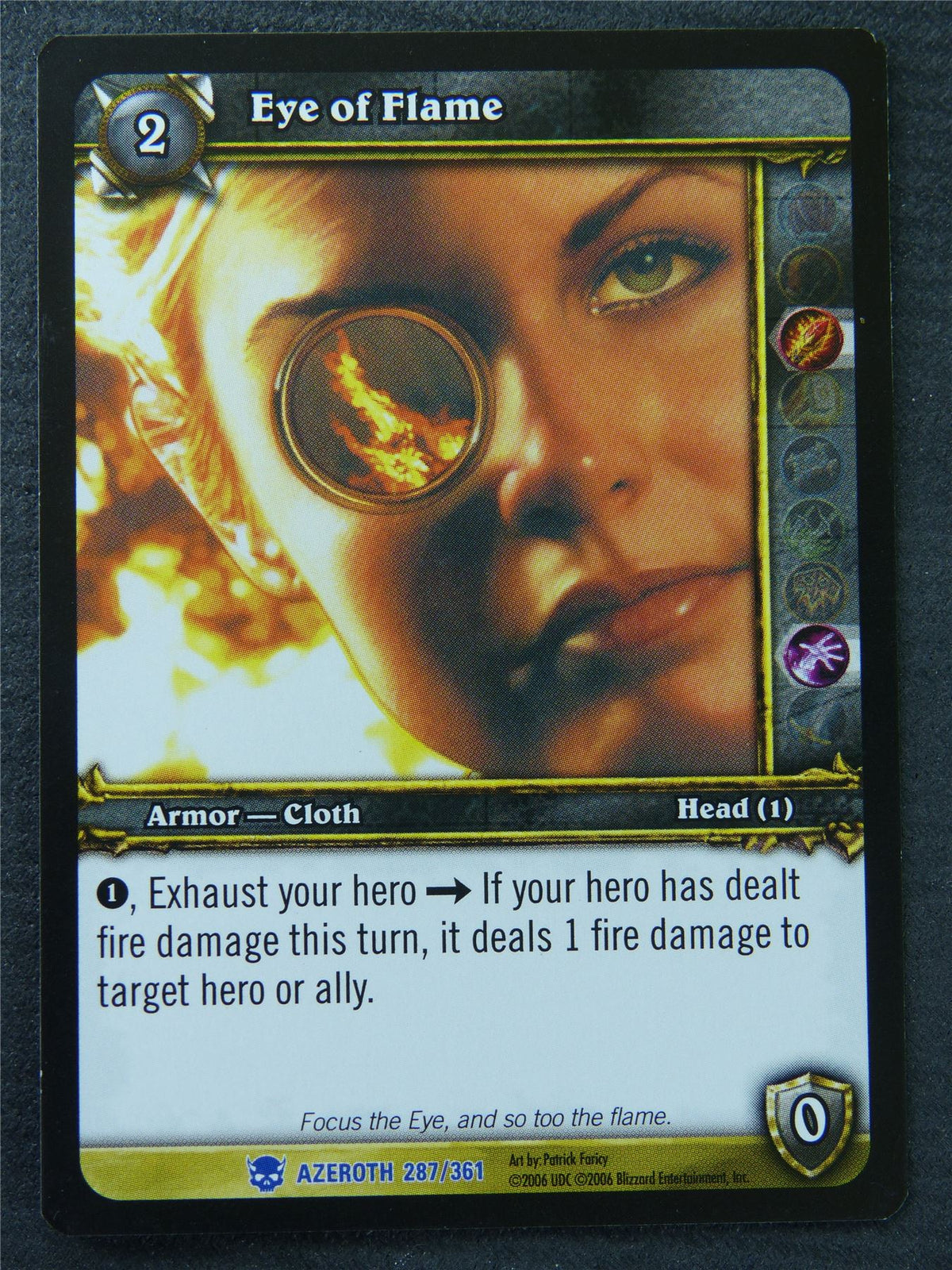 Eye Of Flame - Rare - World Of Warcraft #1LY