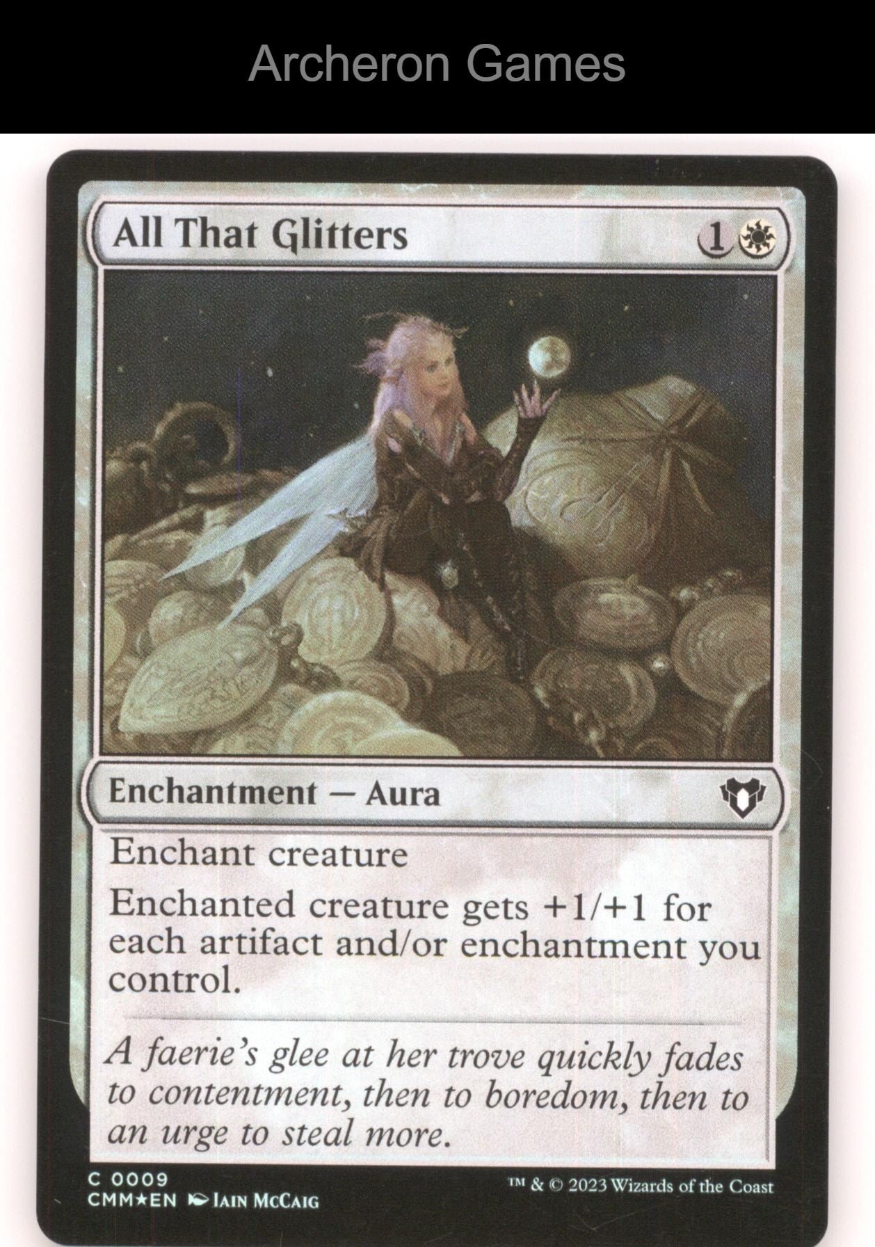 All That Glitters 9 C MTG Card Commander Masters
