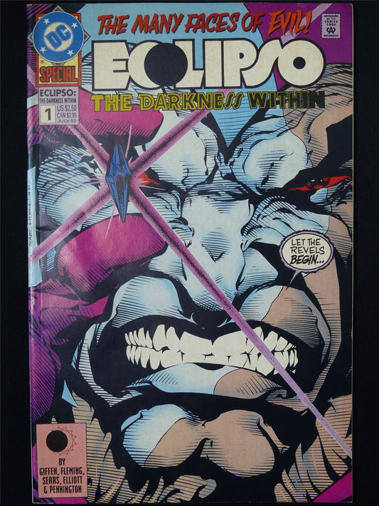 ECLIPSO The Darkness Within #1 Special - B&B DC Comic #3NR