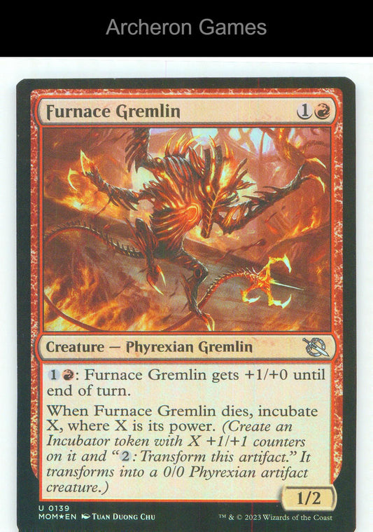 Furnace Gremlin MOM 139 UC MTG Card NM/EX+ Foil