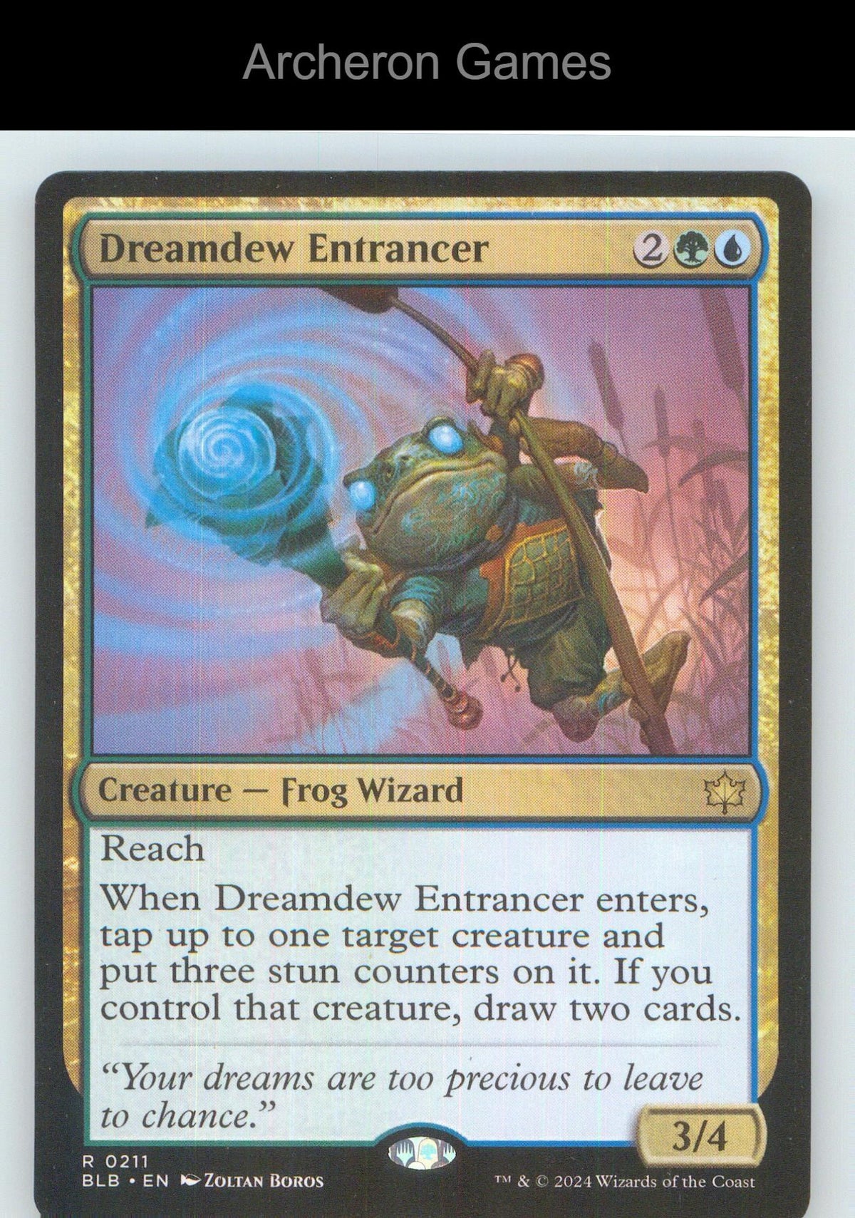 Dreamdew Entrancer BLB 211 R MTG Card NM/EX+