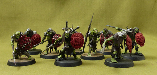 Gutrippaz set of 9 - Orruk Warclans - Warhammer AoS #8L