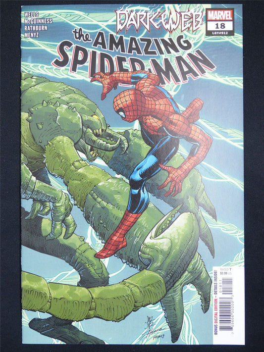 The Amazing SPIDER-MAN #18 Dark Web - Marvel Comic #2FM