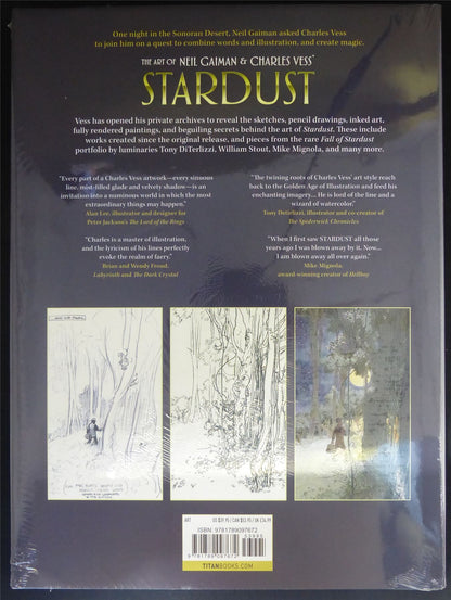 The Art of Neil Gaiman & Charles Vess' Stardust: An Informal History Gift Book - Titan Hardback #4P