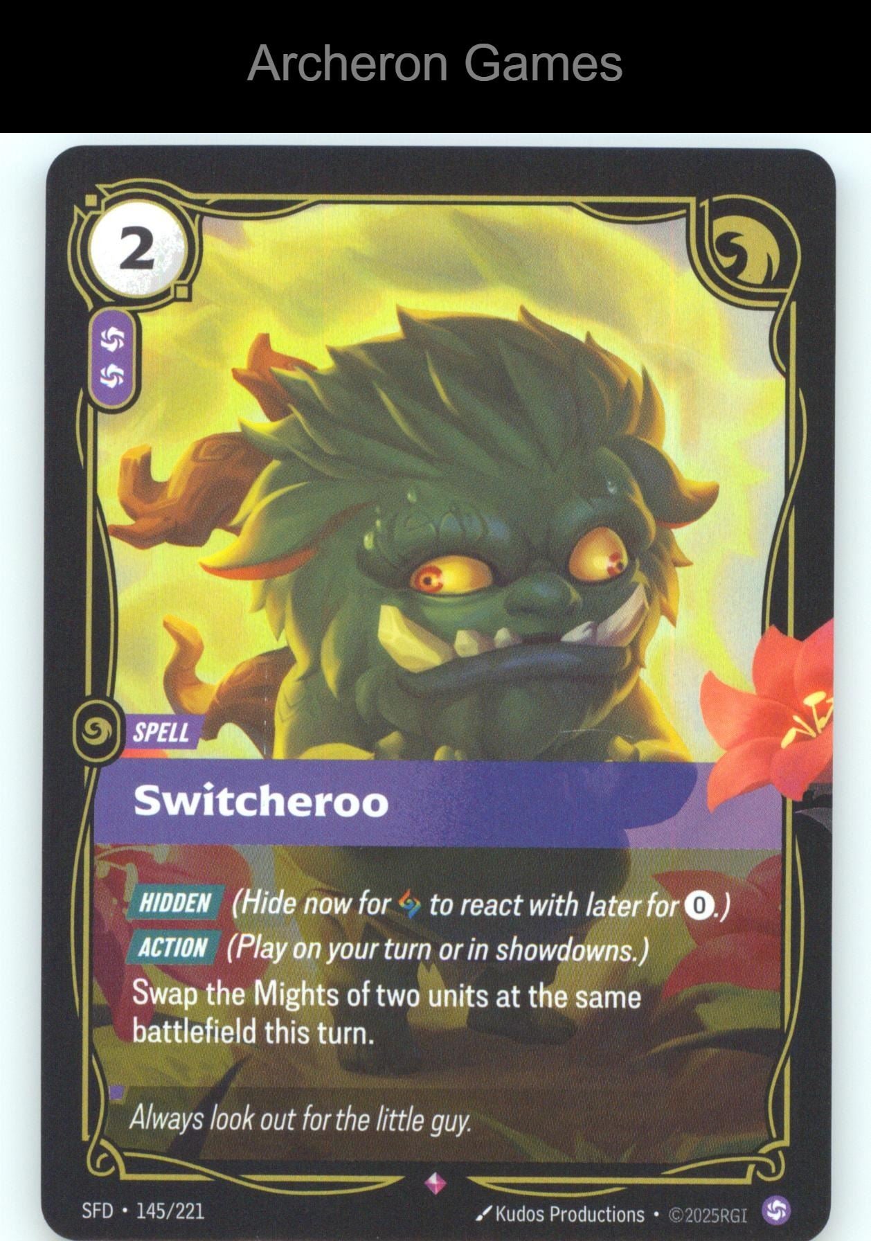 Switcheroo SFD 145/221 R  Card Spiritforged