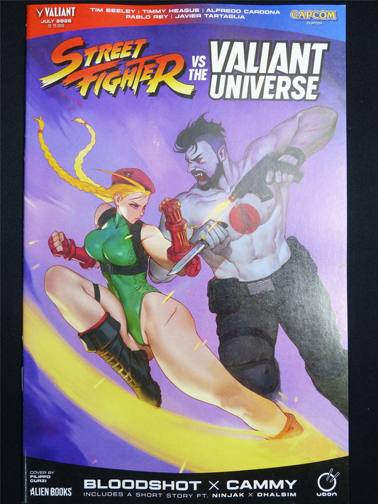STREET Fighter vs the Valiant Universe Special 2026 - Jul 2026 Valiant Comic #2PZ