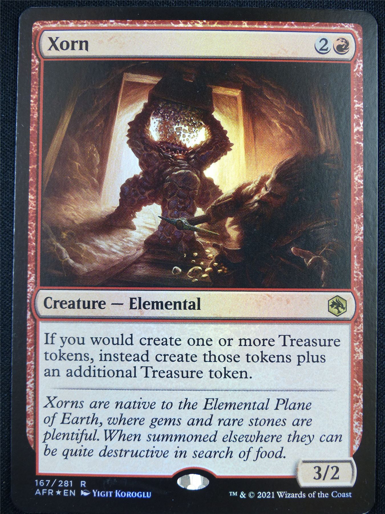 Xorn Foil - AFR - Mtg Card #2TT