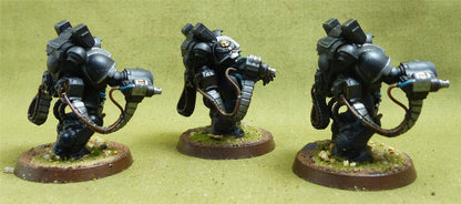 Aggressor Squad painted - Iron Hands - Warhammer 40K #1QS