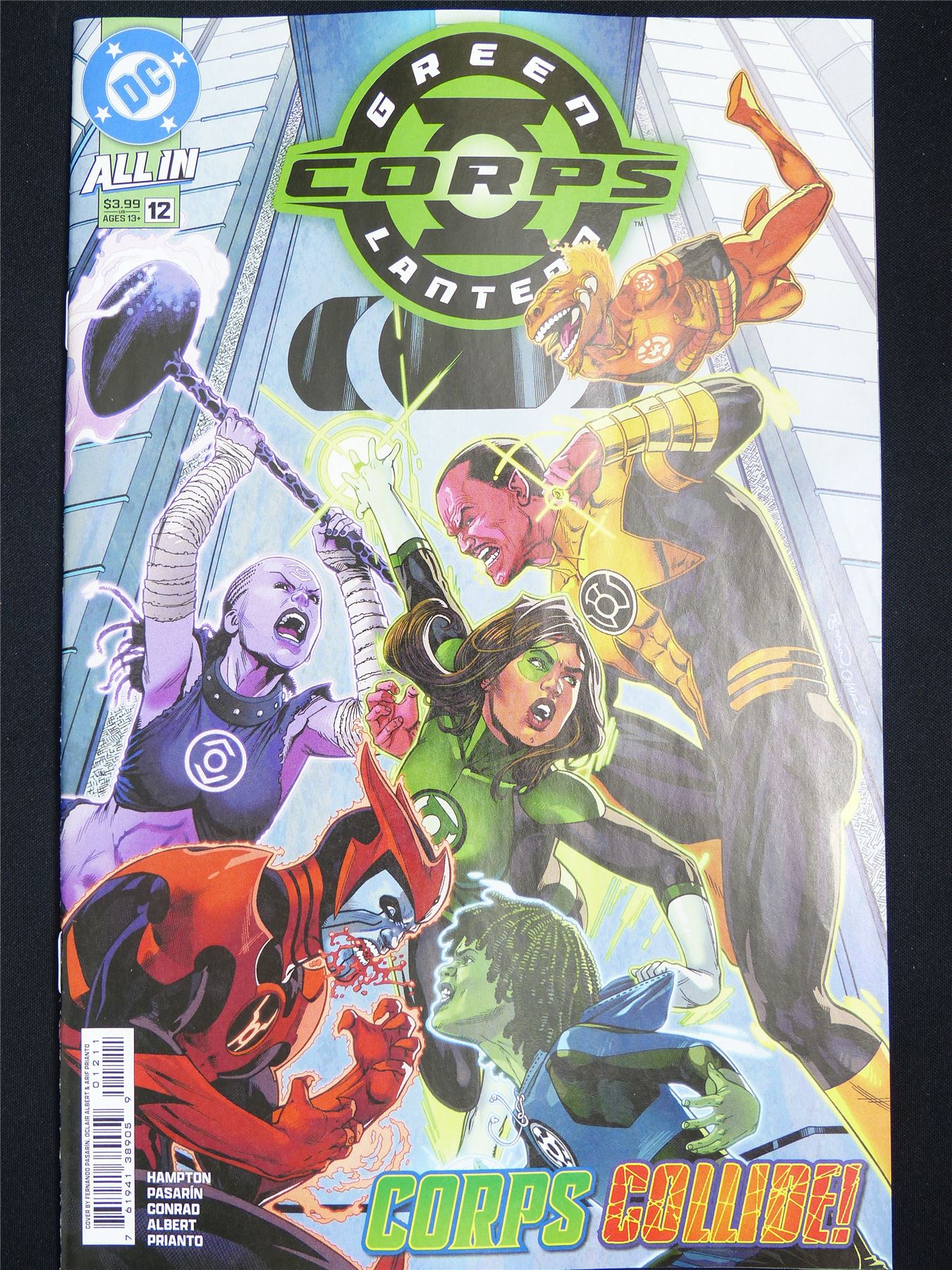 GREEN Lantern Corps #12 - Mar 2026 DC Comic #16E