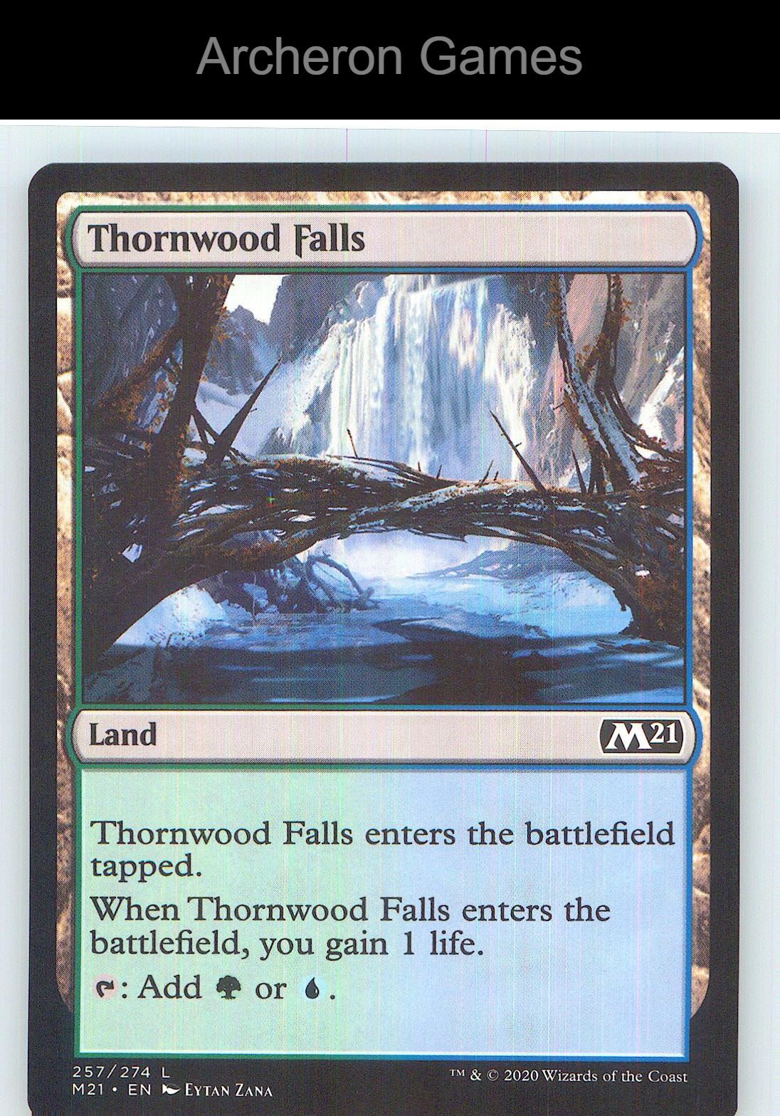 Thornwood Falls M21 257 Land MTG Card NM/EX+