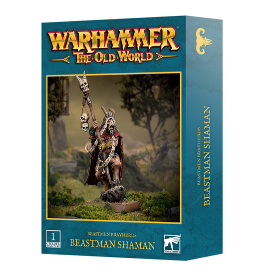 Beastman Shaman - Beastman Brayherds - Warhammer Old World - Available from 14/06/25