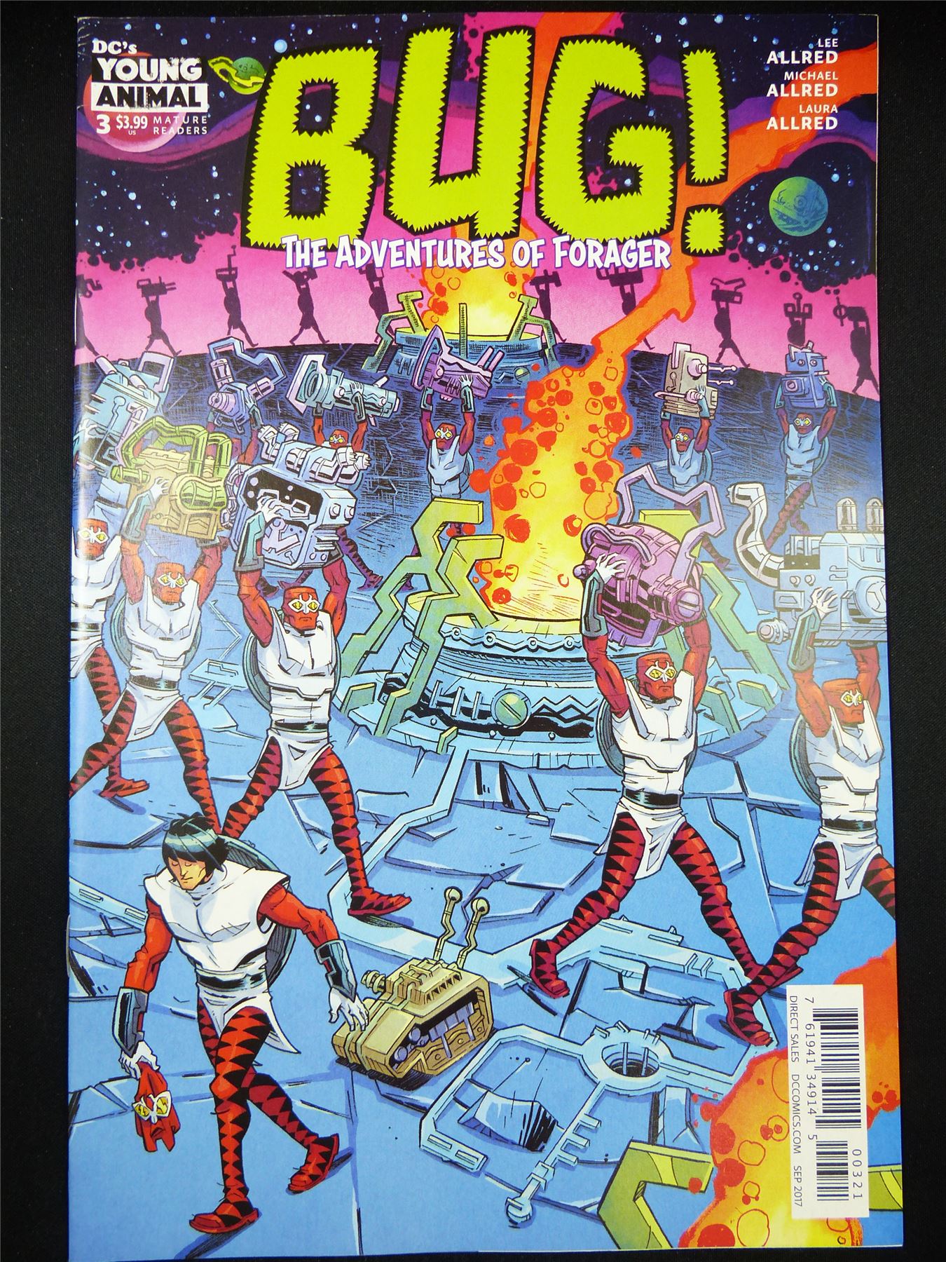 BUG: The Adventures of Forager #3 - DC Comic #3AX