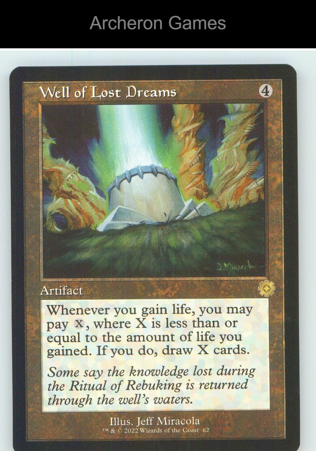 Well of Lost Dreams BRR 62 R MTG Card NM/EX+