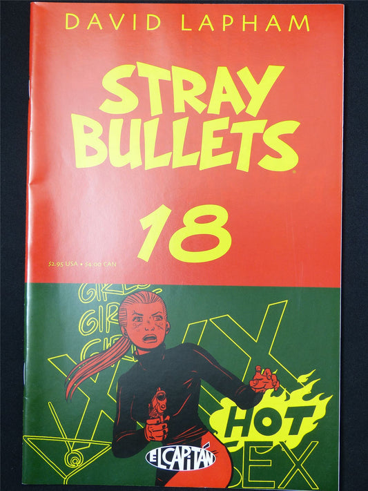STRAY Bullets #18 - B&B Elcapitan Comic #1CJ