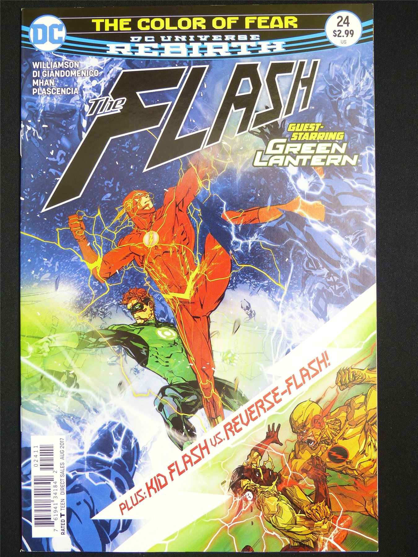 The FLASH #24 Rebirth - DC Comic #6CR
