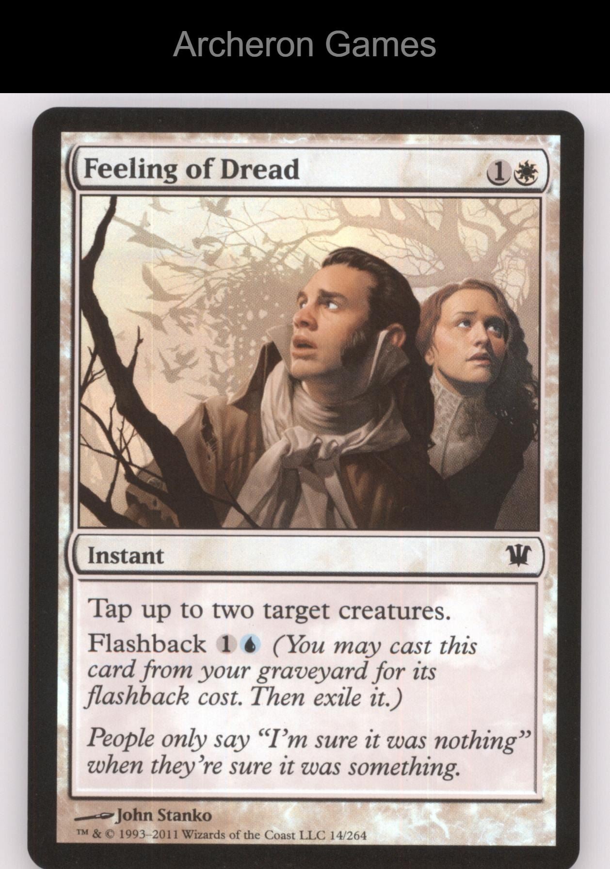 Feeling of Dread 14 C MTG Card Innistrad