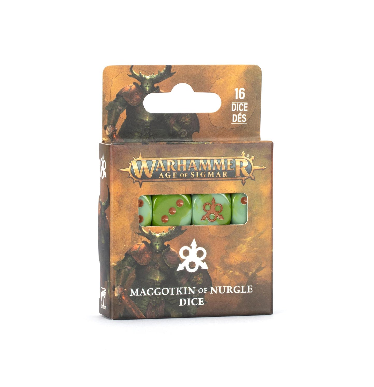 Maggotkin of Nurgle Dice - Warhammer: Age of Sigmar - Available from 17/01/2026
