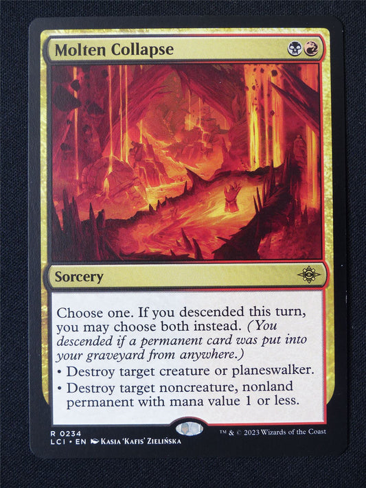 Molten Collapse - LCI - Mtg Card #349