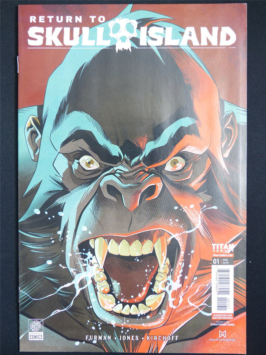 RETURN to Skull Island #1 - Titan Comic #3AT