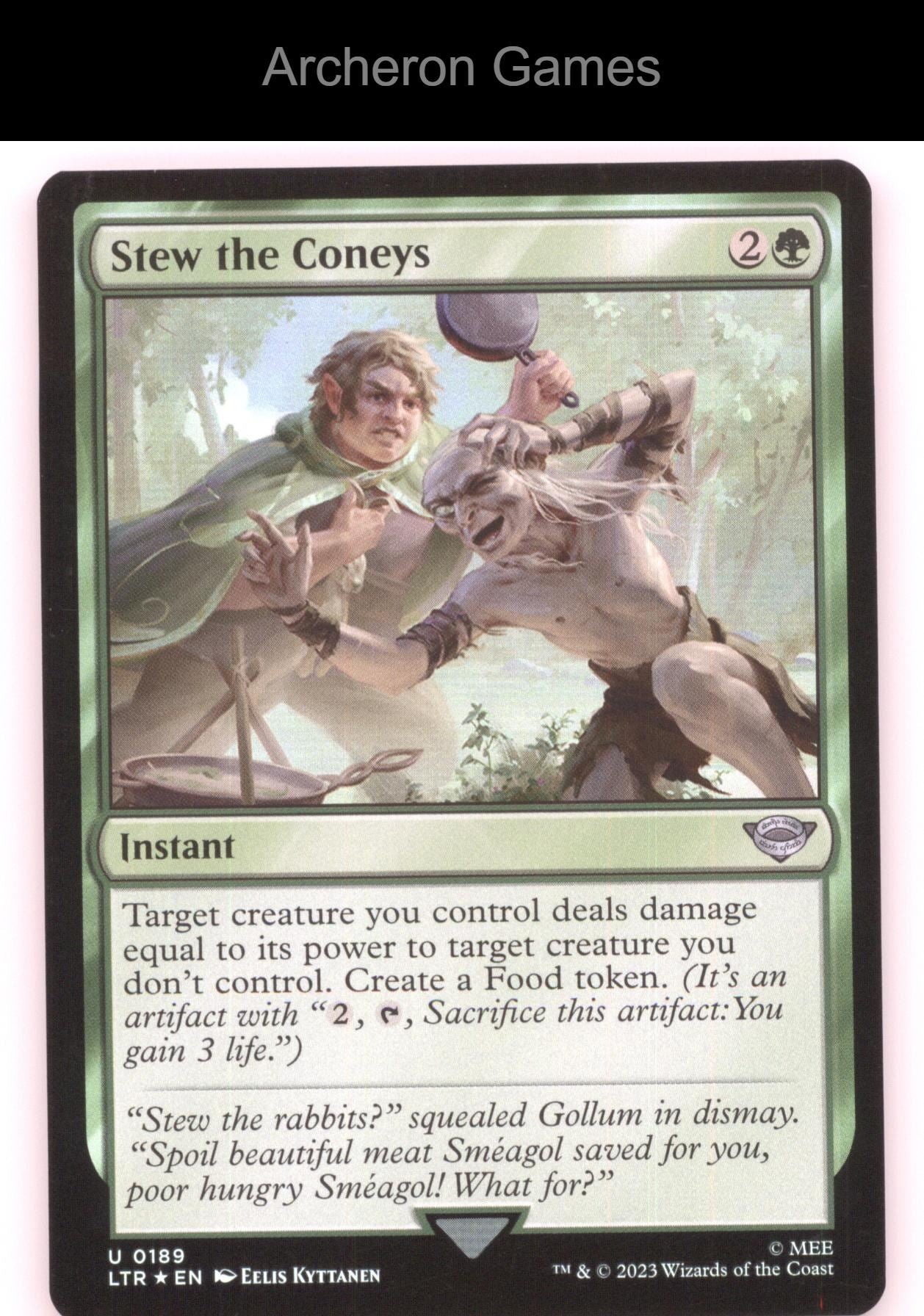 Stew the Coneys 189 MTG Card Universes Beyond: Tales of Middle-earth