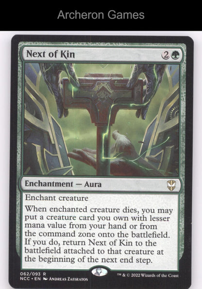 Next of Kin 62 R MTG Card Commander: Streets of New Capenna
