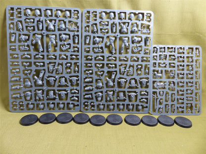 MkIV Tactical Squad set of 10 complete sprue - Adepta Astartes - Warhammer HH #2F4