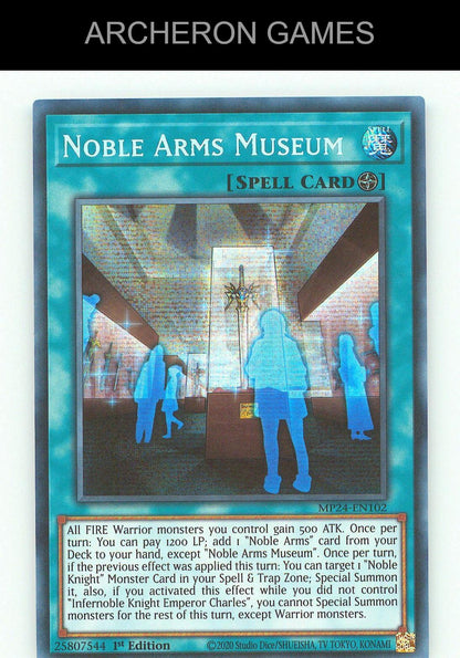 Noble Arms Museum SEC YUGIOH Card