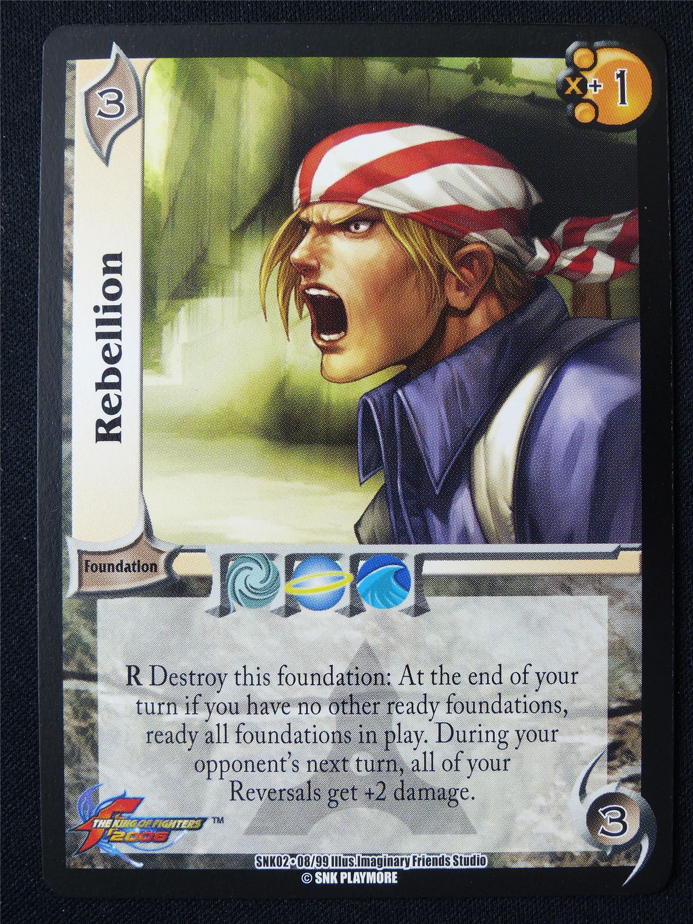 Rebellion SNK02 08/99 - UFS Card #2K3