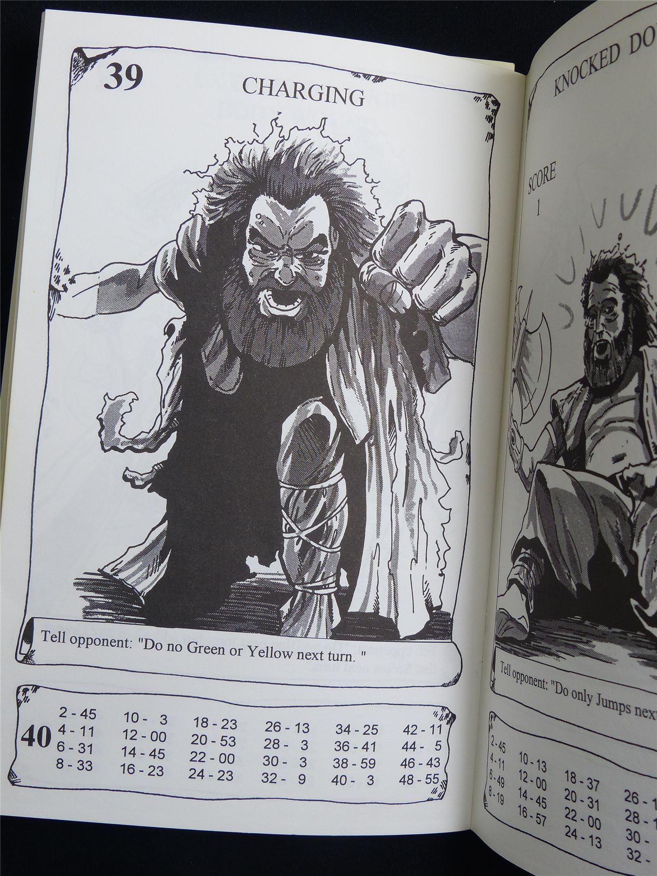 Lost Worlds Fantasy Combat Book Game: Brimestone the Fire Giant Booklet - Nova Rules Booklet #2VV