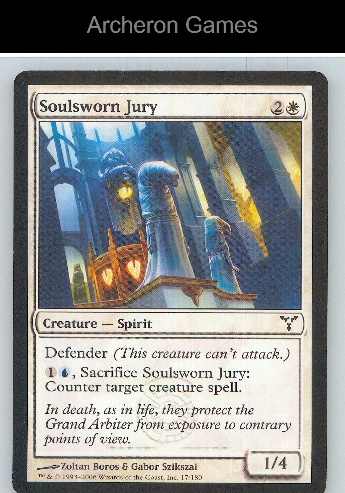 Soulsworn Jury DIS 17 C MTG Card NM/EX+
