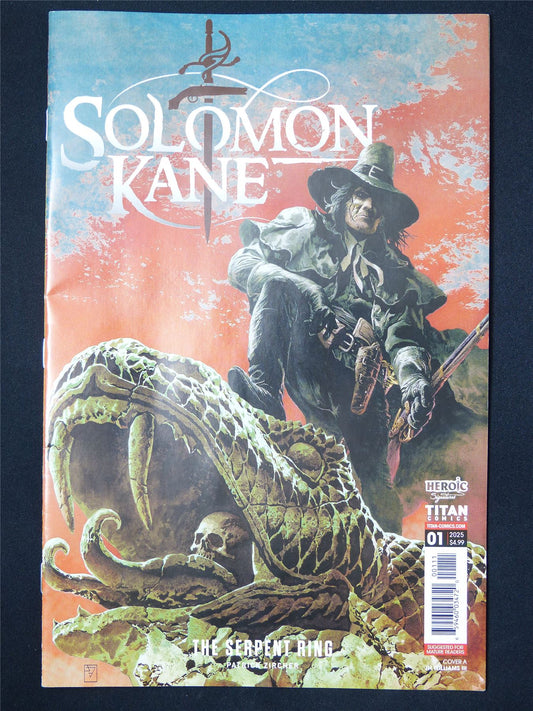 SOLOMON Kane: The Serpent Ring #1 - Titan Comic #2S7