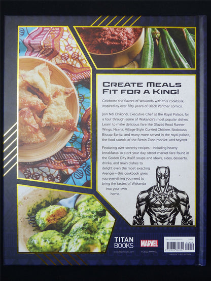 Black Panther's Official Wakanda Cookbook - Marvel Gift Book Hardback #2NC