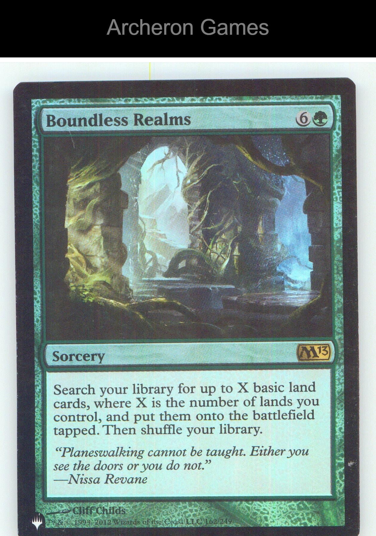 Boundless Realms PLST 162 R MTG Card NM/EX+ Foil