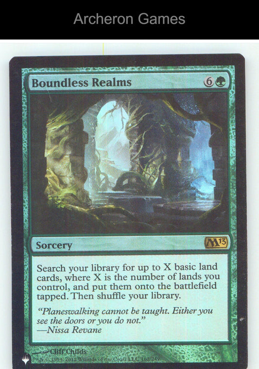 Boundless Realms PLST 162 R MTG Card NM/EX+ Foil