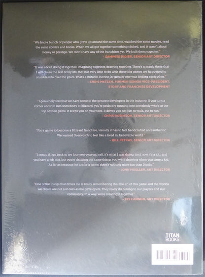 Blizzard Forging Worlds: Stories Behind the art of Gift Book - Titan Hardback #3Y