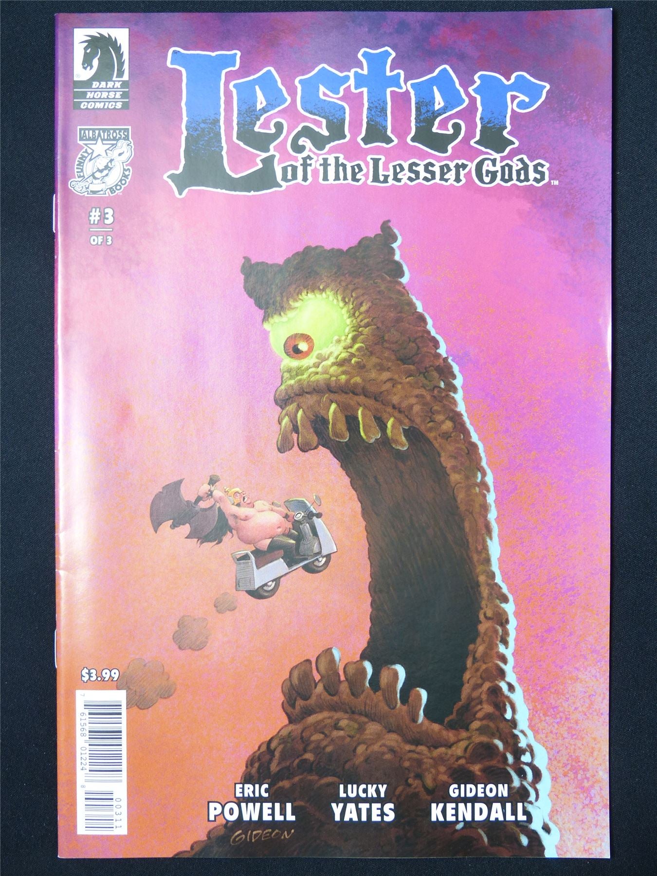 LESTER of the Lesser Gods #3 - B&B Dark Horse Comic #WR