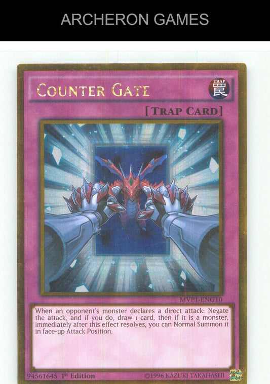 Counter Gate Gold Rare YUGIOH Card Unlimited