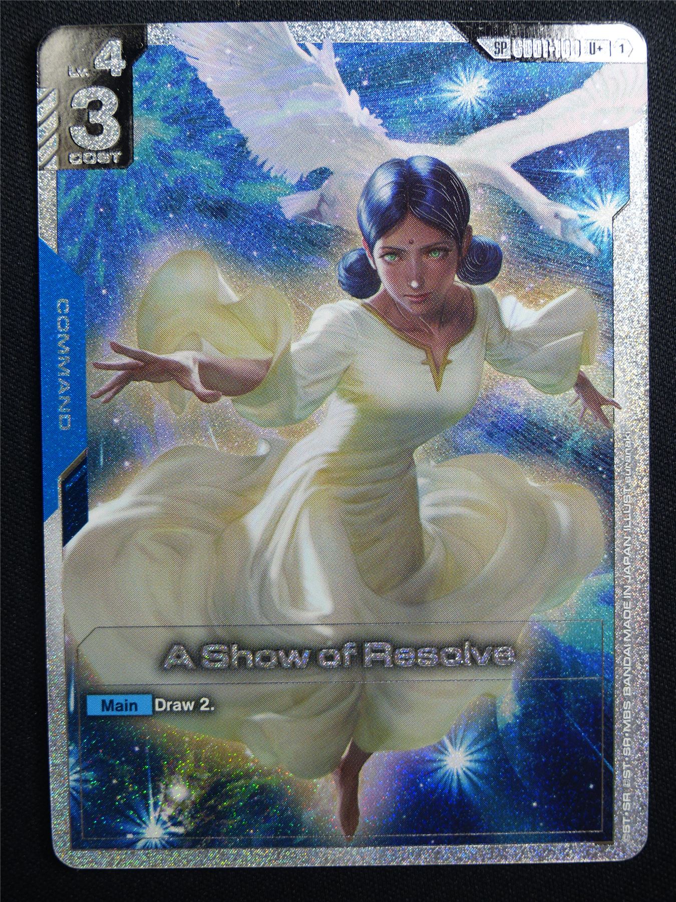 A Show of Resolve GD01-100 U+ Foil - Gundam Card #9B
