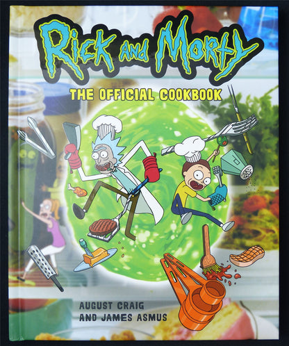 Rick and Morty Official Cookbook - Titan Gift Book Hardback #MA