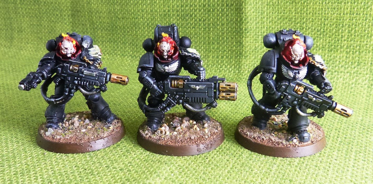 Eradicator Squad Painted - Space Marines - Warhammer AoS 40k #IQ