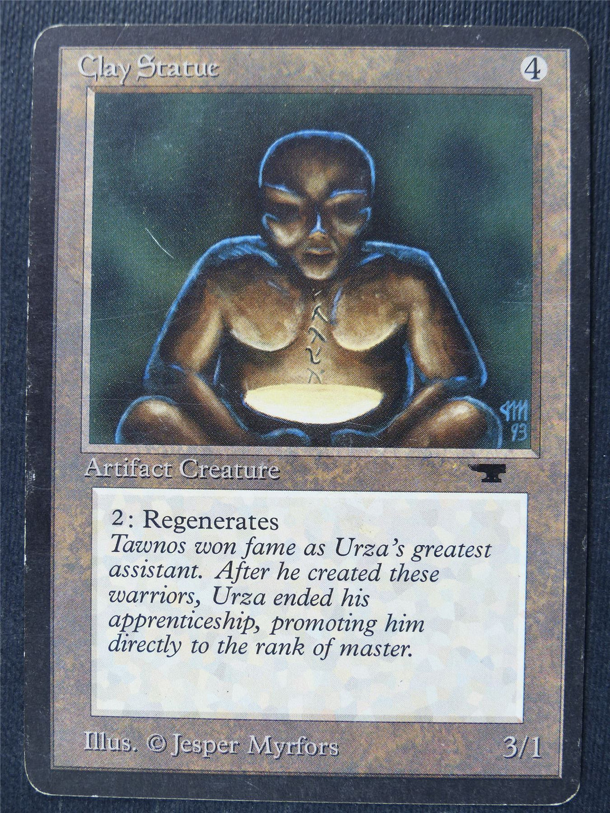 Clay Statue well played - Antiquities - Mtg Magic Cards #2GD