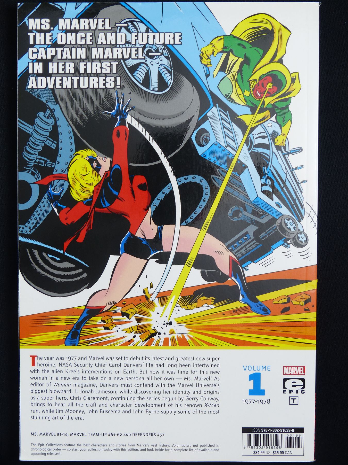 Ms. Marvel: This Woman This Warrior - Epic Collection Volume 1 - Marvel Graphic Softback #334