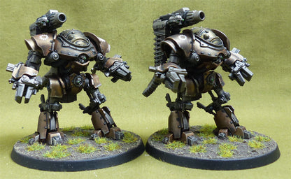 Castellax Battle-automata Maniple painted - Mechanicum - Warhammer Horus Heresy #EN