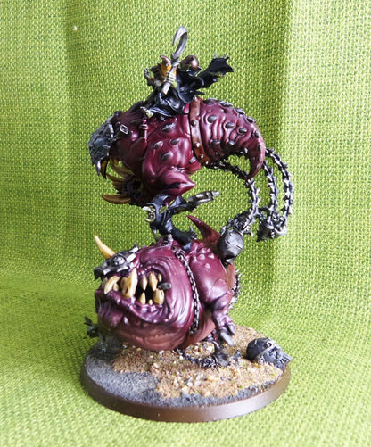 Loonboss on Mangler Squig - Painted - Gloomspite Gitz - Warhammer AoS 40k #H2