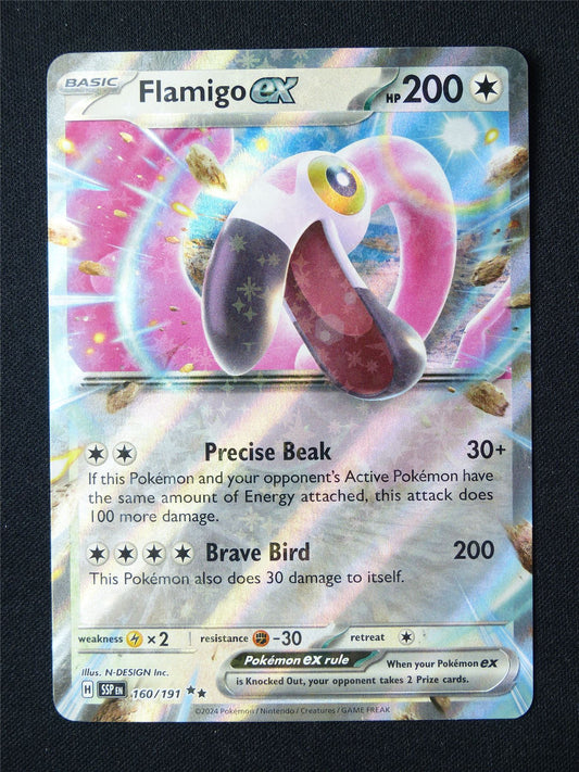 Flamigo EX 160/191 Holo - Pokemon Card #6YM