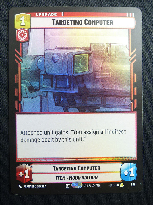 Targeting Computer 669 Foil - Star Wars Unlimited Card #4IG