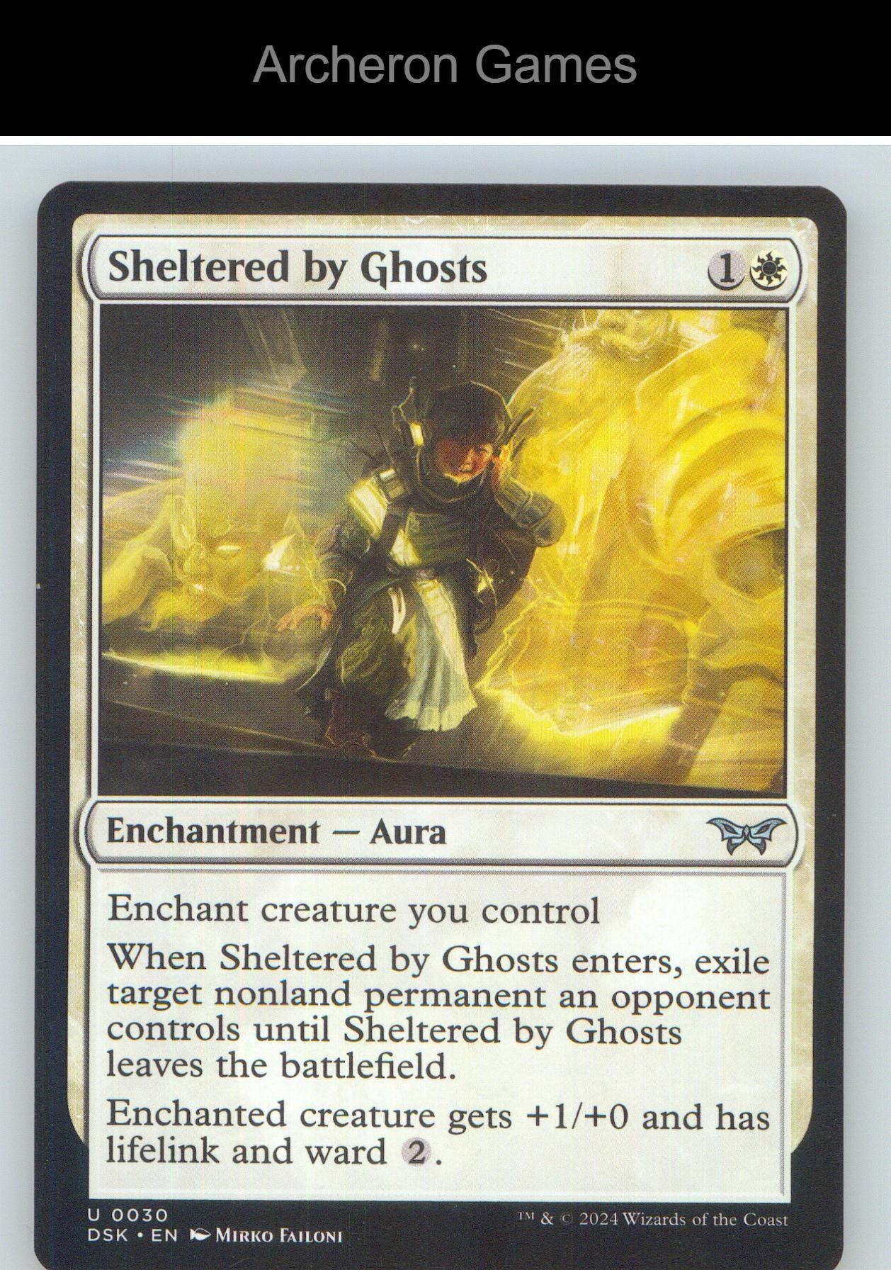 Sheltered by Ghosts DSK 30 UC MTG Card NM/EX+