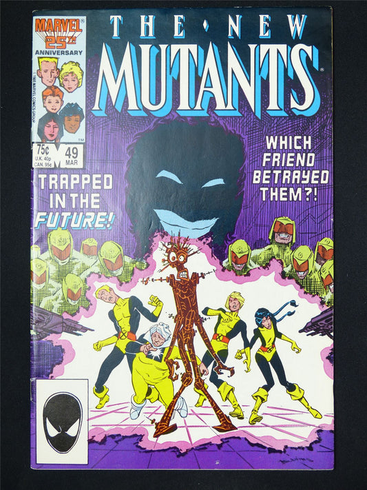 The NEW Mutants #49 - Marvel Comic #1KL